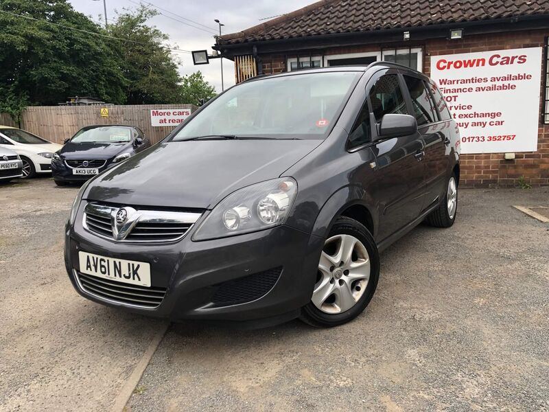 View VAUXHALL ZAFIRA 1.7 CDTi ecoFLEX Exclusiv Euro 5 5dr
