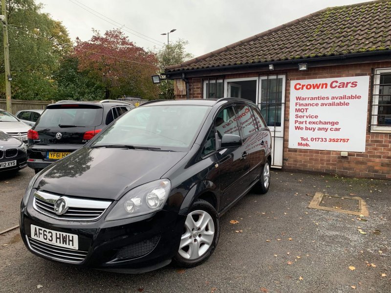 View VAUXHALL ZAFIRA 1.6 16V Exclusiv Euro 5 5dr
